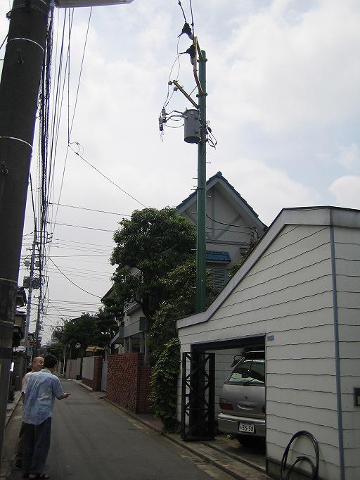 マイ柱上トランス設置例-1